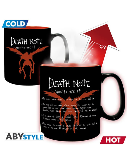 Death Note - L & Light - Mug Thermoréactif ABYstyle