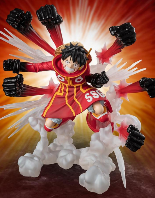 One Piece - Luffy Gum-Gum Hawk Gatling - Statuette Tamashii Nation