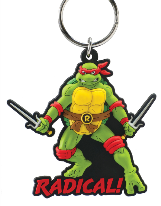 Les Tortues Ninja - Raphael (Soft Touch) - Porte clés Monogram