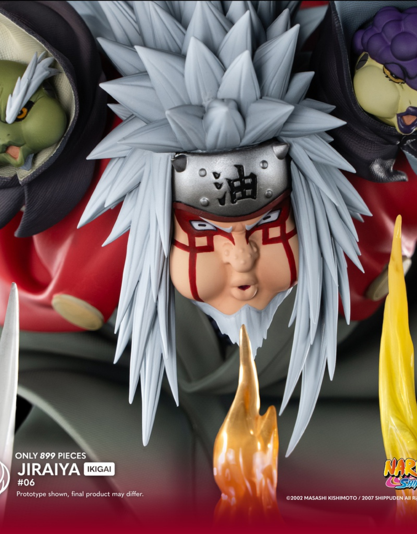 Sur Commande - Naruto Shippuden - Jiraiya (Ikigai) - Statuette Tsume