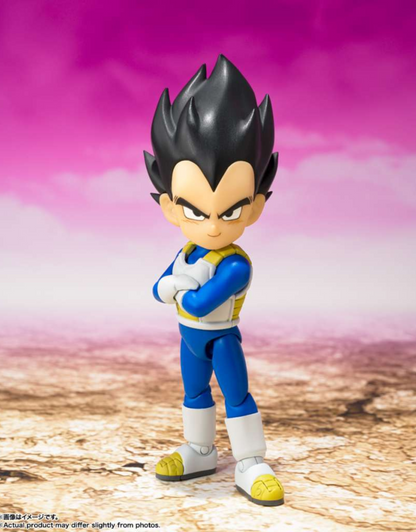 Dragon Ball Daima - Vegeta Mini - Figurine Articulée Tamashii Nation