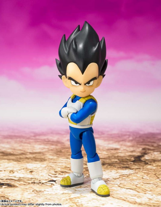 Dragon Ball Daima - Vegeta Mini - Figurine Articulée Tamashii Nation