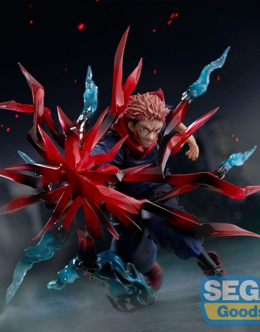 Jujutsu Kaisen - Yuji Itadori (Black Flash) - Statuette Sega Goods