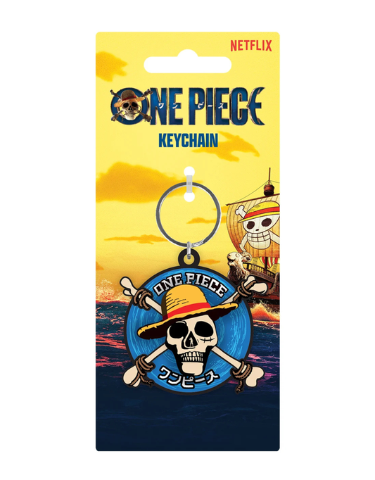 One Piece Netflix - Equipage Chapeau de Paille (Spinner) - Porte clés 3D Pyramid