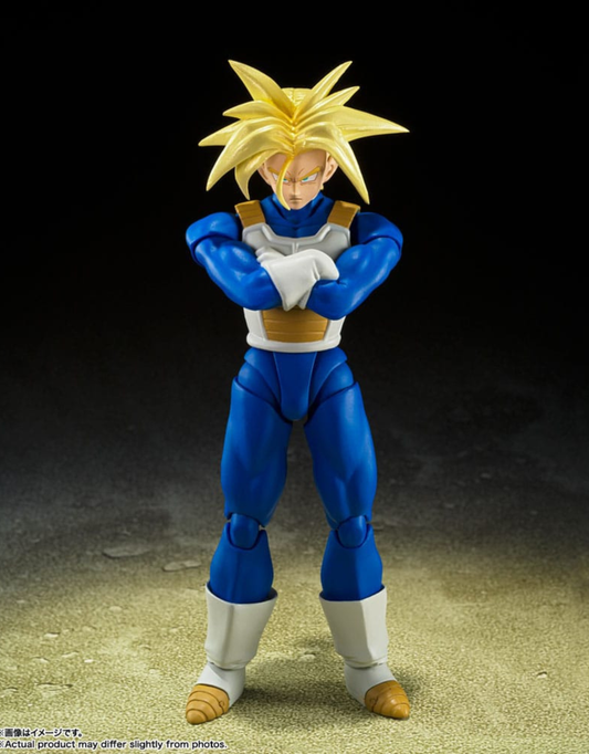 Dragon Ball Z - Super Saiyan Trunks - Figurine Articulée Tamashii Nation