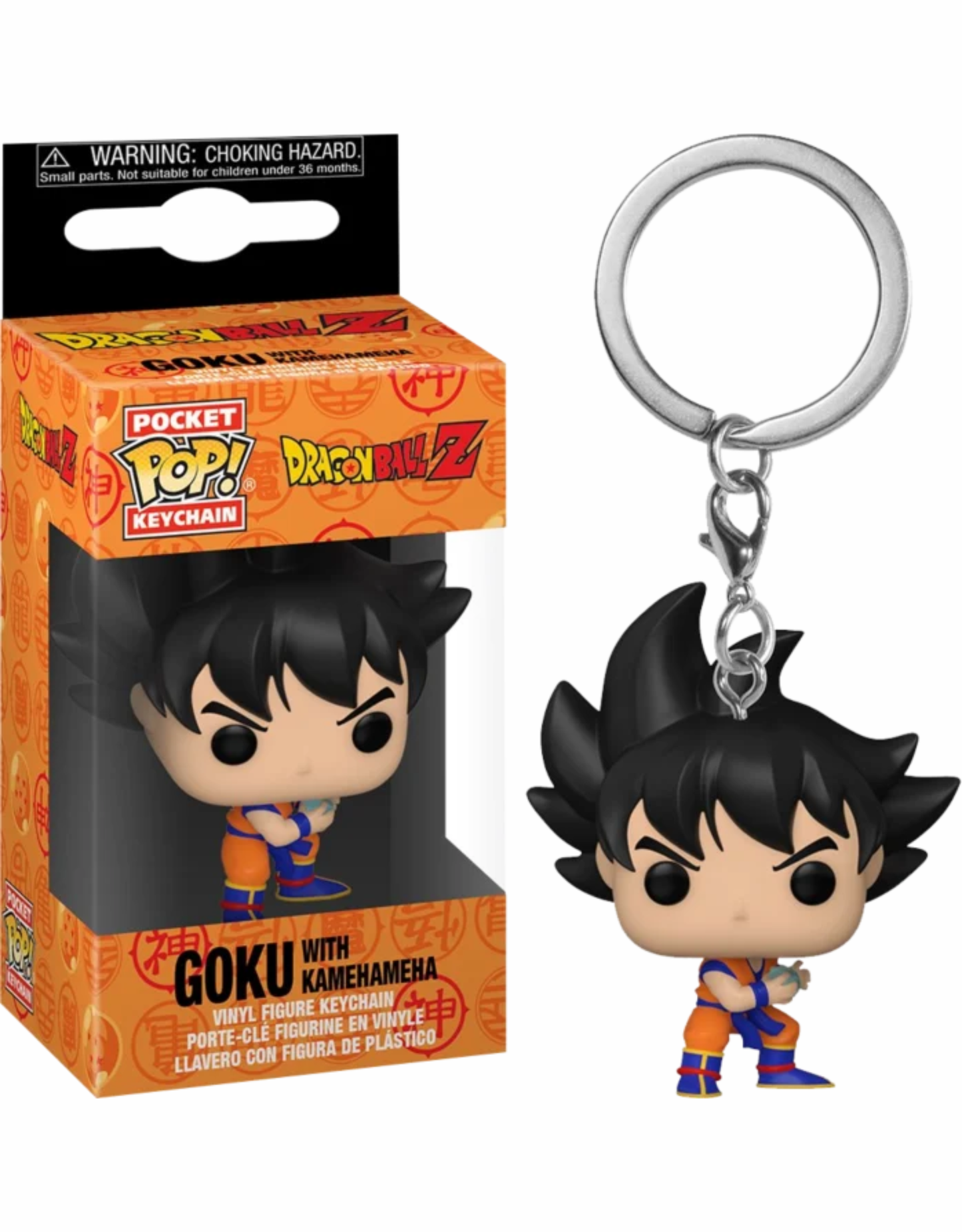 Dragon Ball Z - Goku (Kamehameha)  - Porte clés Funko Pop