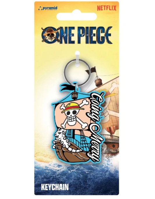 One Piece Netflix - Vogue Merry - Porte clés Pyramid