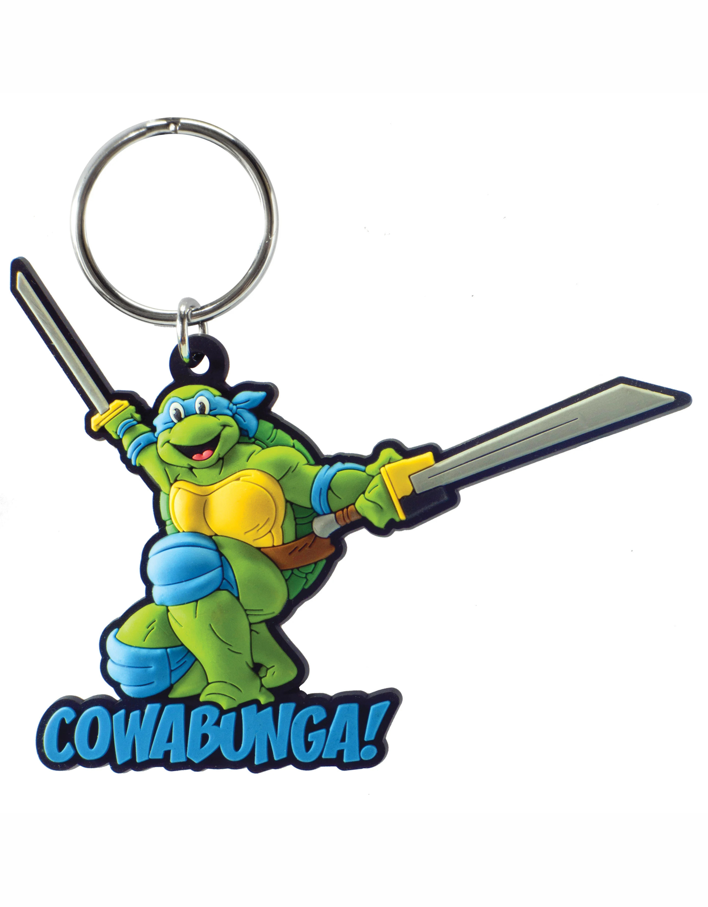 Les Tortues Ninja - Leonardo (Soft Touch) - Porte clés Monogram
