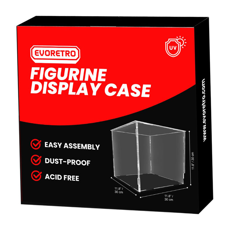 Evoretro Vitrine Acrylique 30X30X30cm