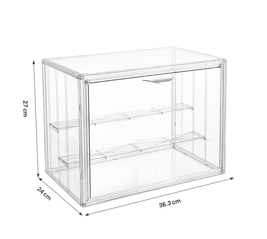 Evoretro Mini Vitrine Acrylique Superposable 36,3x24x27cm