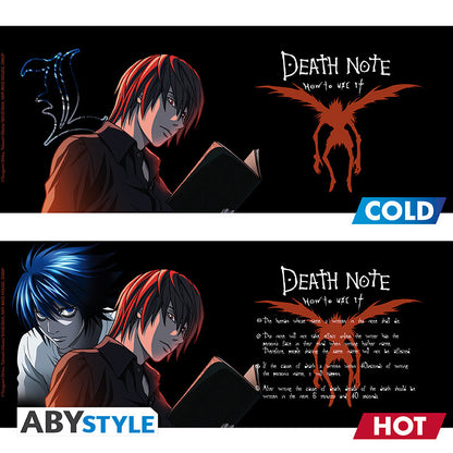 Death Note - L & Light - Mug Thermoréactif ABYstyle