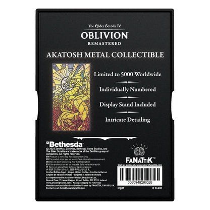 112025 - The Elder Scroll Oblivion - Akatosh - Lingot (Edition Limitée)