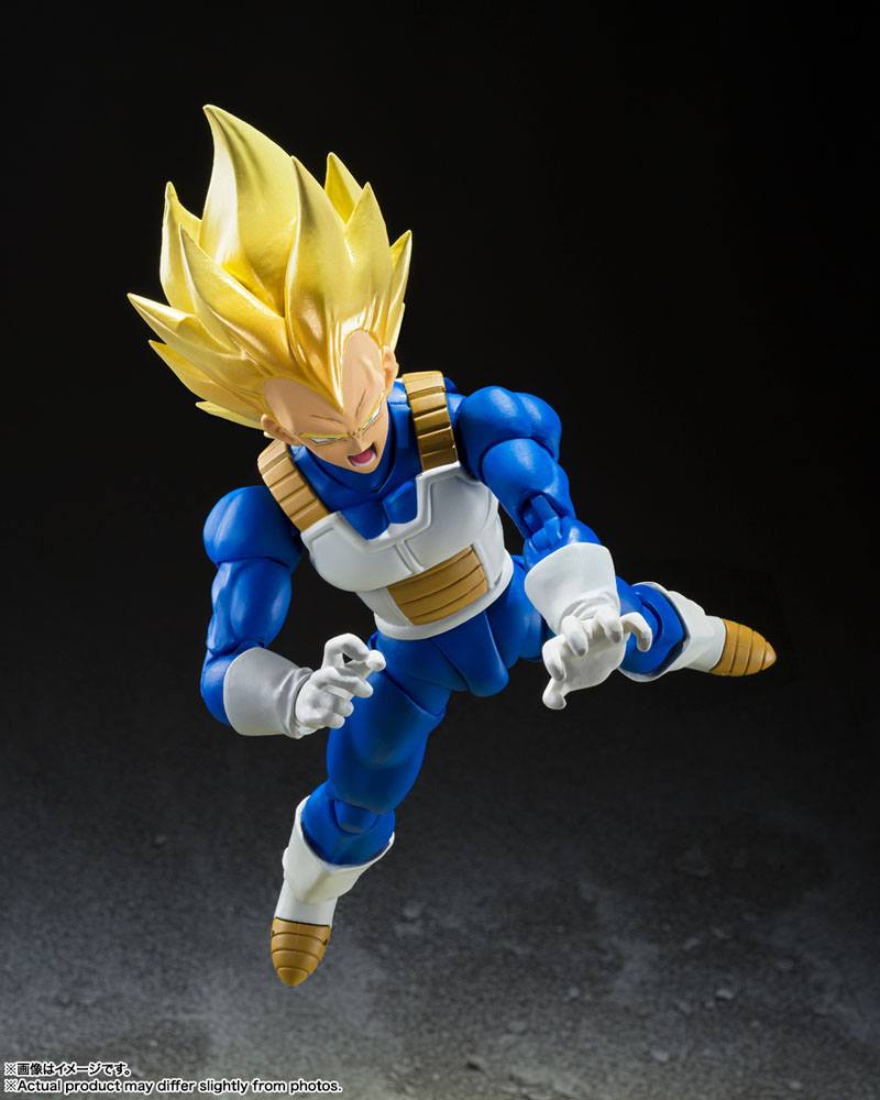 Dragon Ball Z - Super Saiyan Vegeta - Figurine Articulée Tamashii Nation