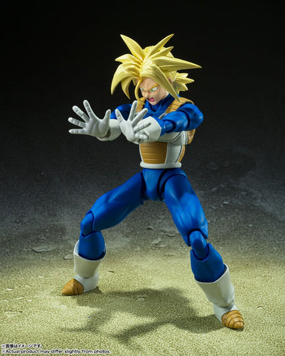 Dragon Ball Z - Super Saiyan Trunks - Figurine Articulée Tamashii Nation