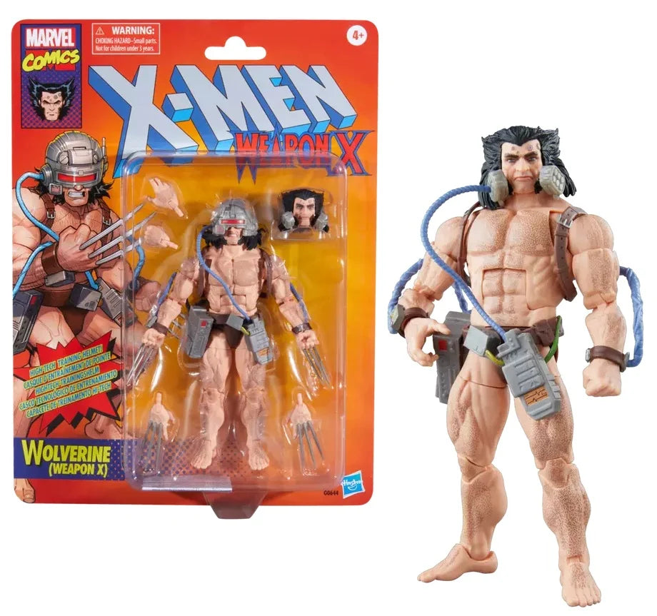 122026 - X-Men - Wolverine (Weapon X) - Figurine Articulée Hasbro