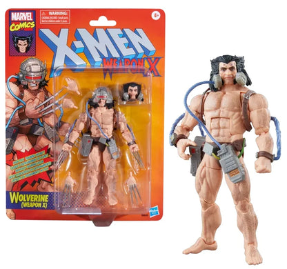 122026 - X-Men - Wolverine (Weapon X) - Figurine Articulée Hasbro