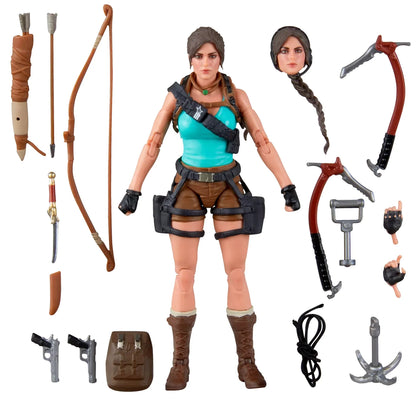 122026 - G.I Joe X Tomb Raider - Lara Croft - Figurine Articulée Hasbro