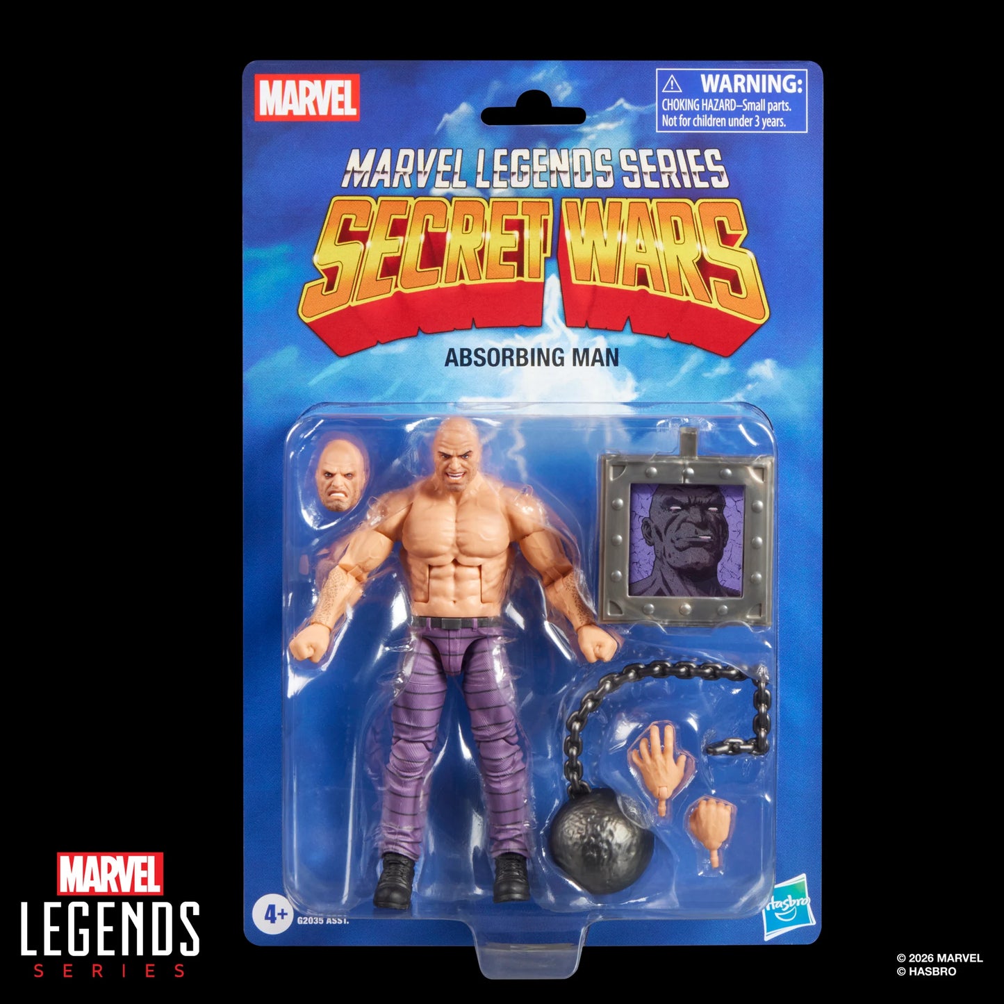 072026 - Marvel - Absorbing Man"Secret Wars" - Figurine Articulée Hasbro