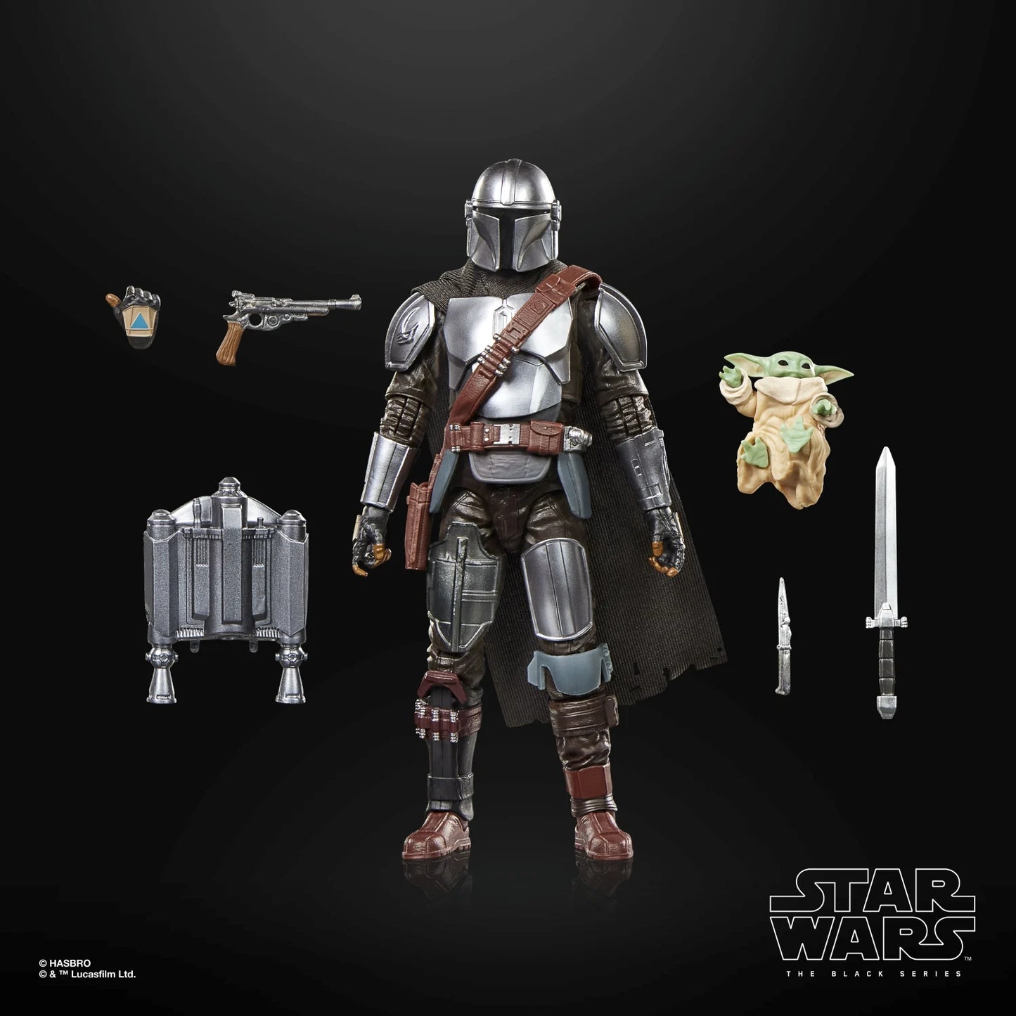 052026 - Mandalorian - Mandalorian & Grogu  - Figurine Articulée Hasbro
