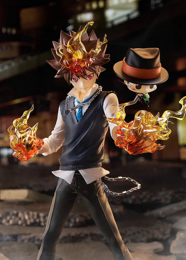 022027 - Reborn! - Sawada Tsunayoshi & Reborn  - Figurine Good Smile Company