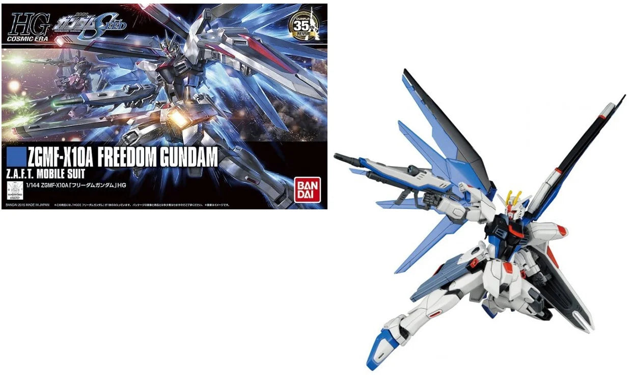 Gundam - HG 1/144 ZGMF-X10A Freedom Gundam - Gunpla