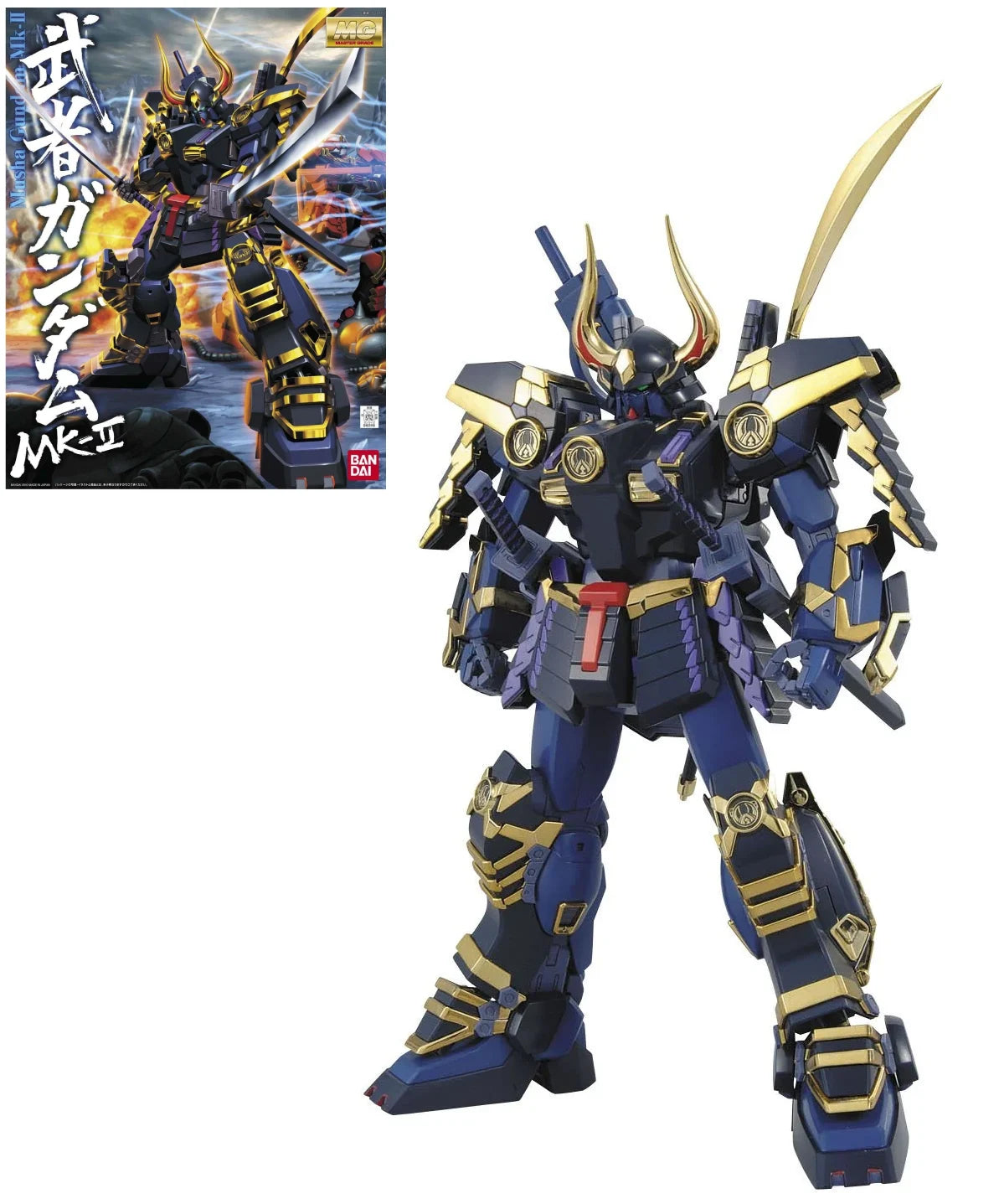 Gundam - MG 1/100 Musha Gundam MK-II - Gunpla