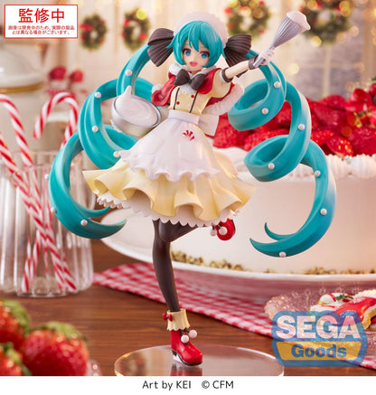 Hatsune Miku Christmas 2025 Figurine Luminasta Sega 20 cm