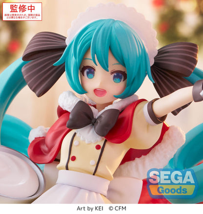 Hatsune Miku Christmas 2025 Figurine Luminasta Sega 20 cm