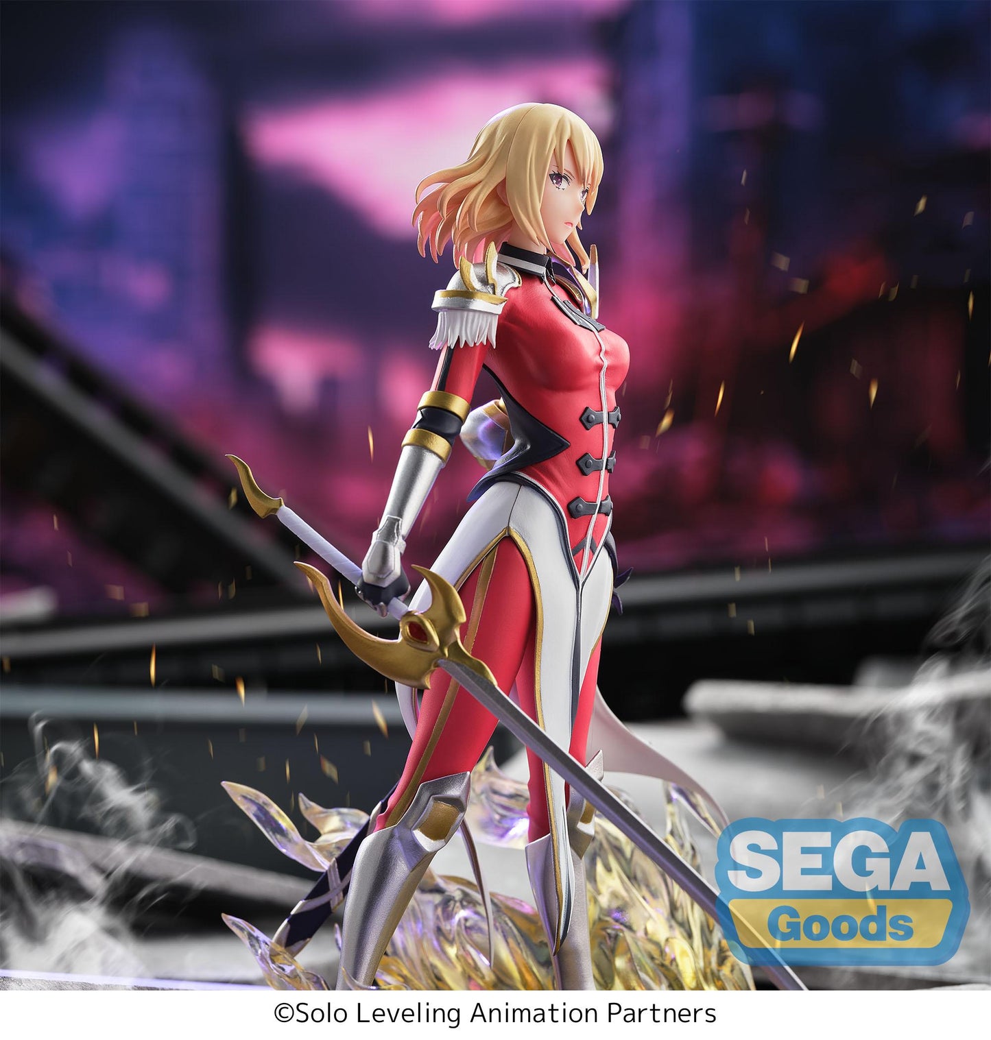 Solo Leveling – Cha Hae-In – Xross Link – Figurine SEGA 13 cm