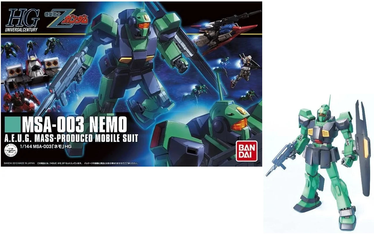 Gundam - MG 1/100 MSA-003 Nemo - Gunpla