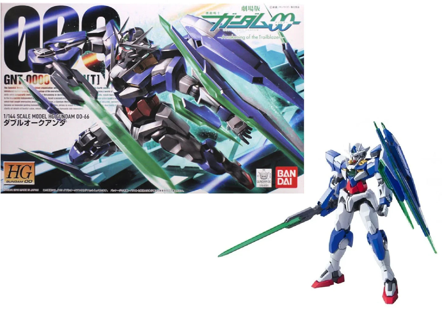 Gundam - HG 1/144 OO QAN(T) Gundam 00-66 - Gunpla