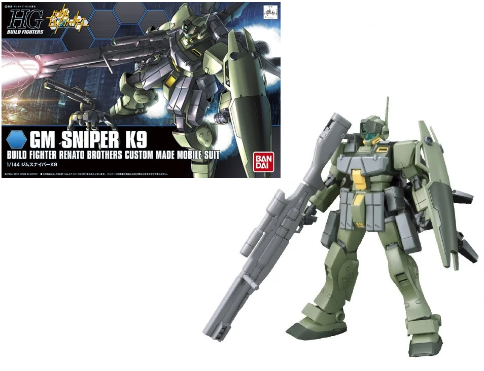 Gundam - HGBF 1/144 GM Sniper K9 - Gunpla