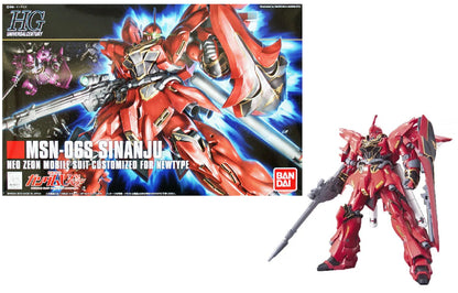 Gundam -  HGUC 1/144 Sinanju - Gunpla