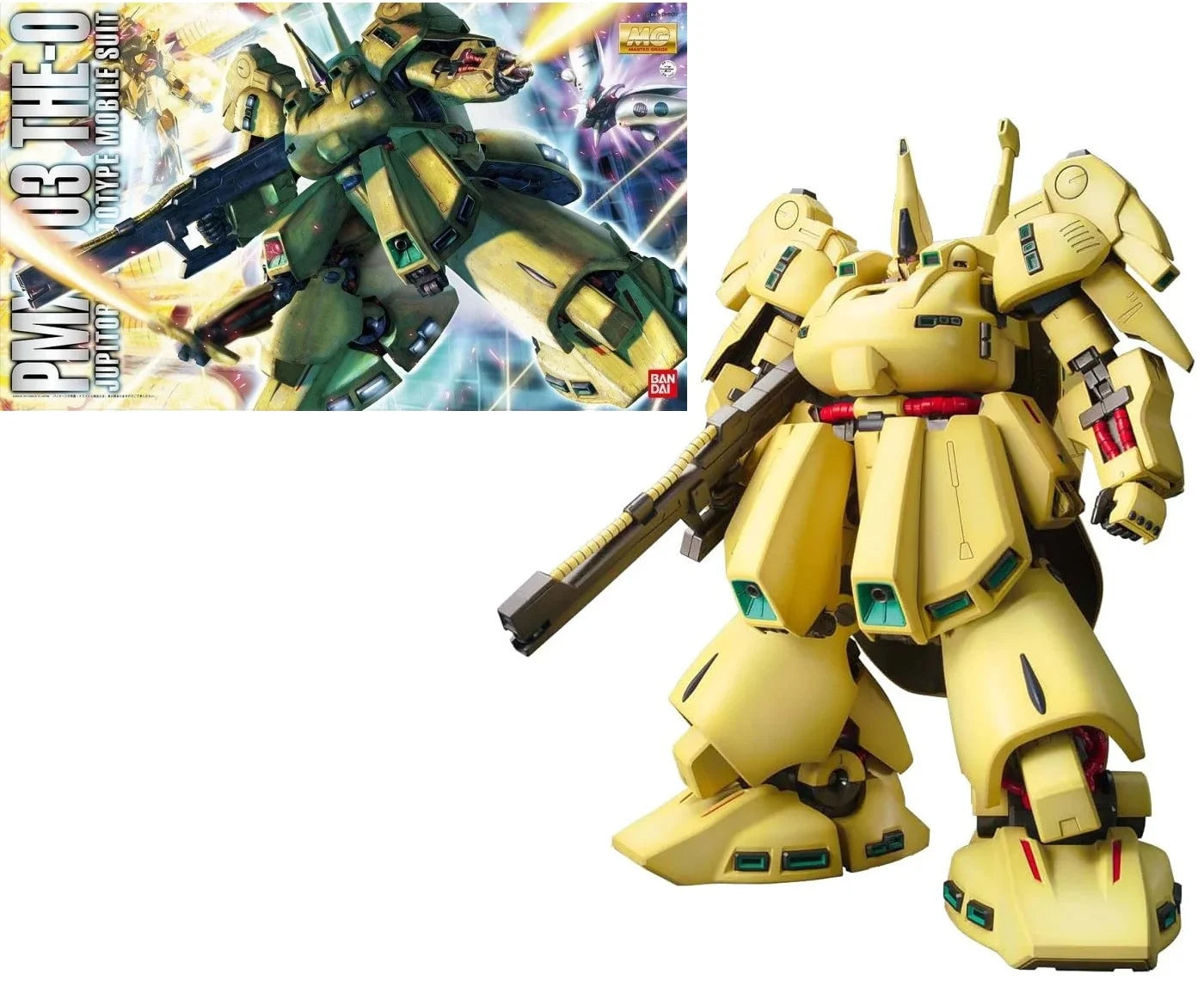 Gundam - MG 1/100 PMX-003 The-O - Gunpla