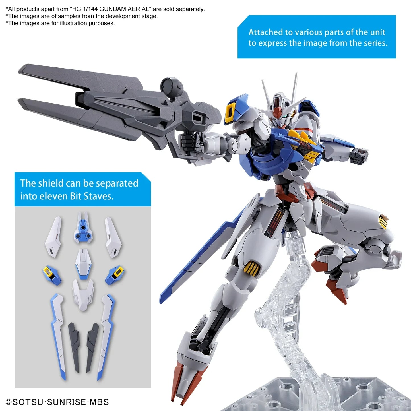 Gundam - HG 1/144 Gundam Aerial - Gunpla