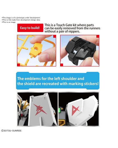 Gundam - EG 1/144 Nu Gundam - Gunpla