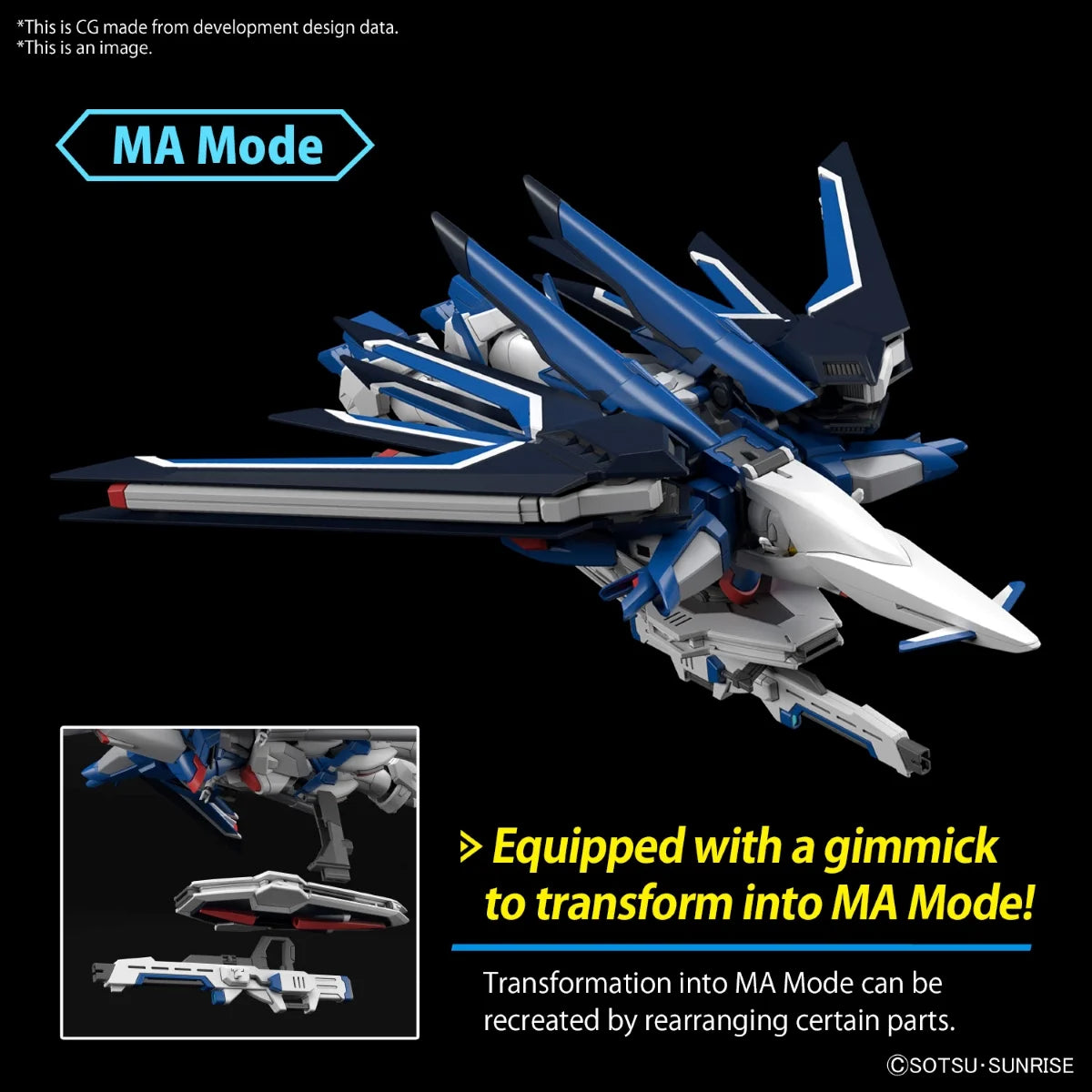 Gundam - HG 1/144 Rising Freedom Gundam  - Gunpla