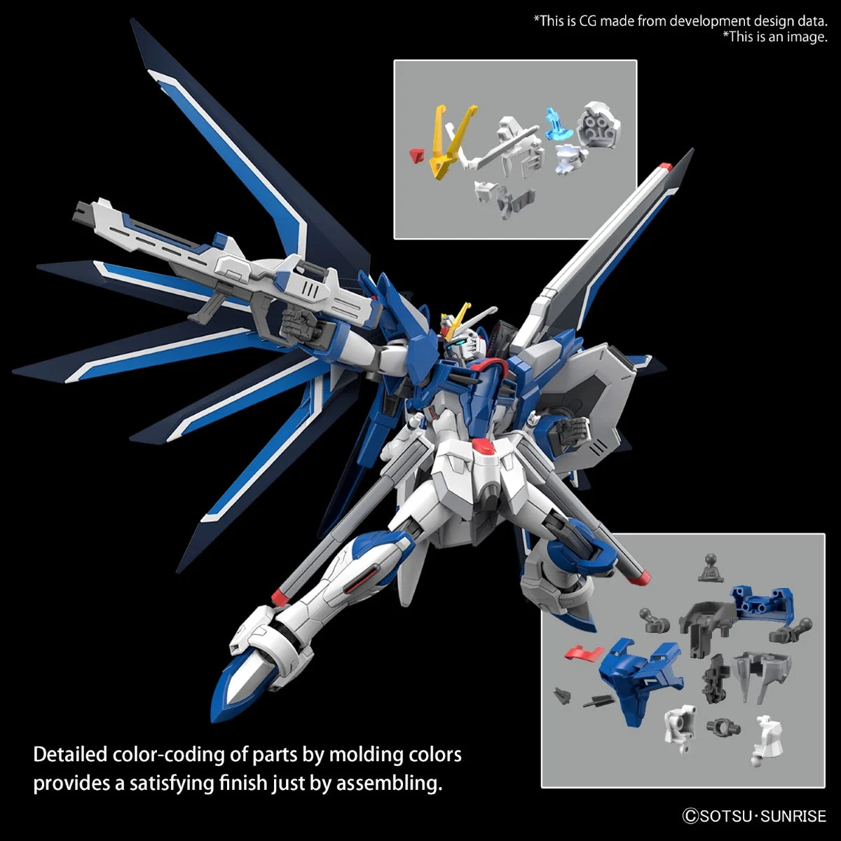 Gundam - HG 1/144 Rising Freedom Gundam  - Gunpla