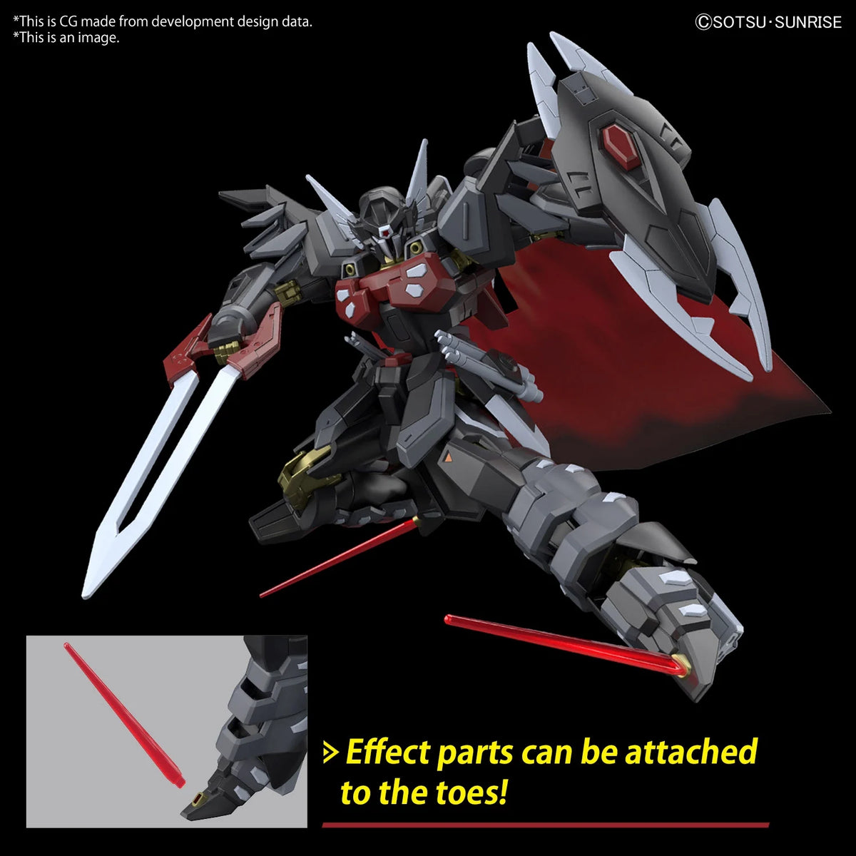 Gundam - HG 1/144 Black Knight Squad Shi-ve.A - Gunpla