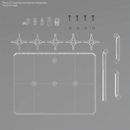 Action Base 8 (clear) - Accessoire Bandai Model Kit