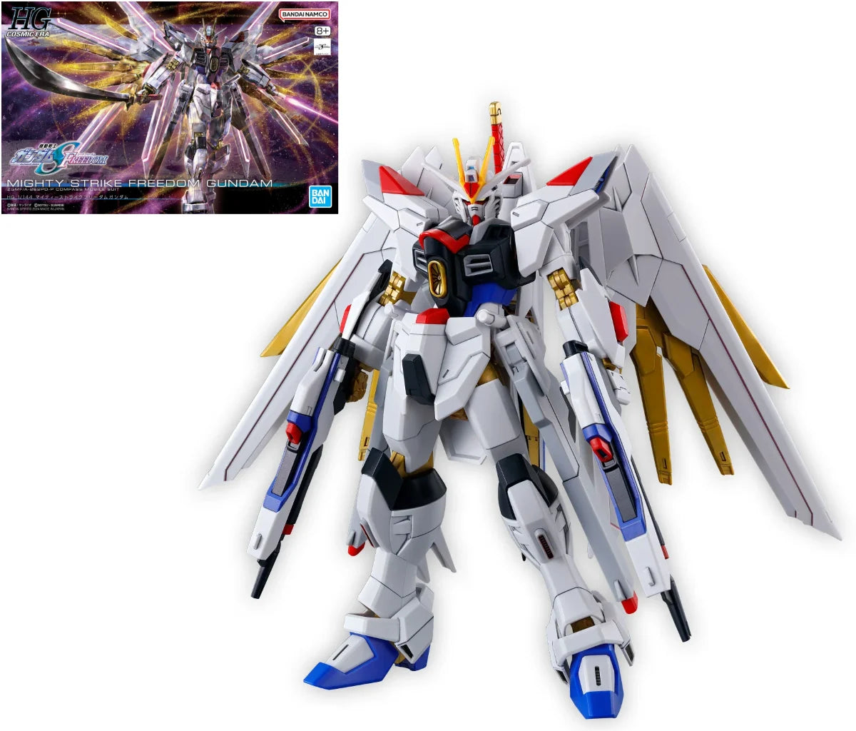 Gundam - HG 1/144 Mighty Strike Freedom Gundam - Gunpla