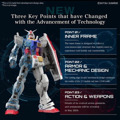 Gundam - RG 1/144 RX-78-2 Gundam Ver. 2.0 - Gunpla