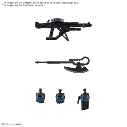 Gundam - HG 1/144 Police Zaku (GQuuuuuuX Series) - Gunpla