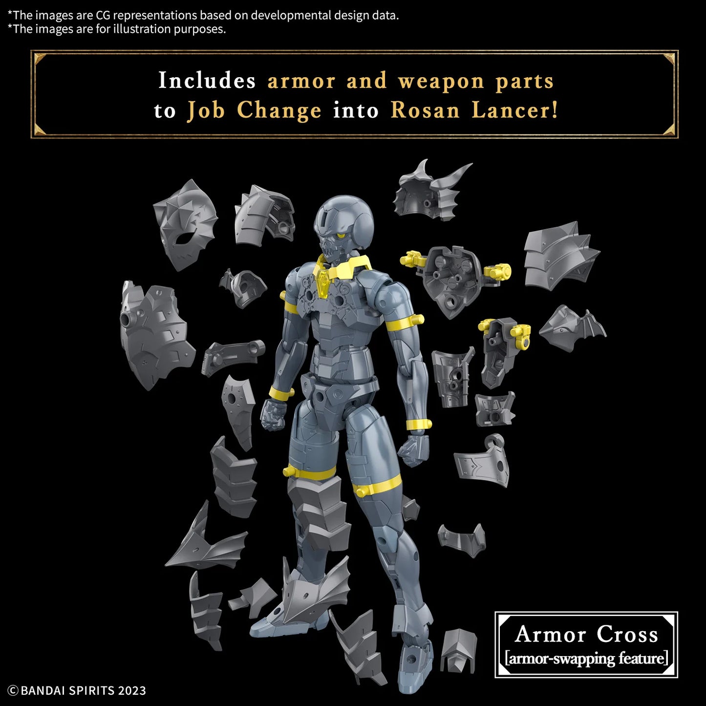 30 Minutes Fantasy - Rosan Lancer - Model Kit