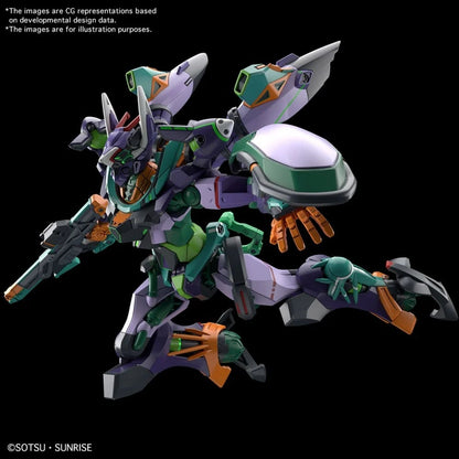112025 - Gundam - HG 1/144 GQuuuuuuX Gfred - Gunpla