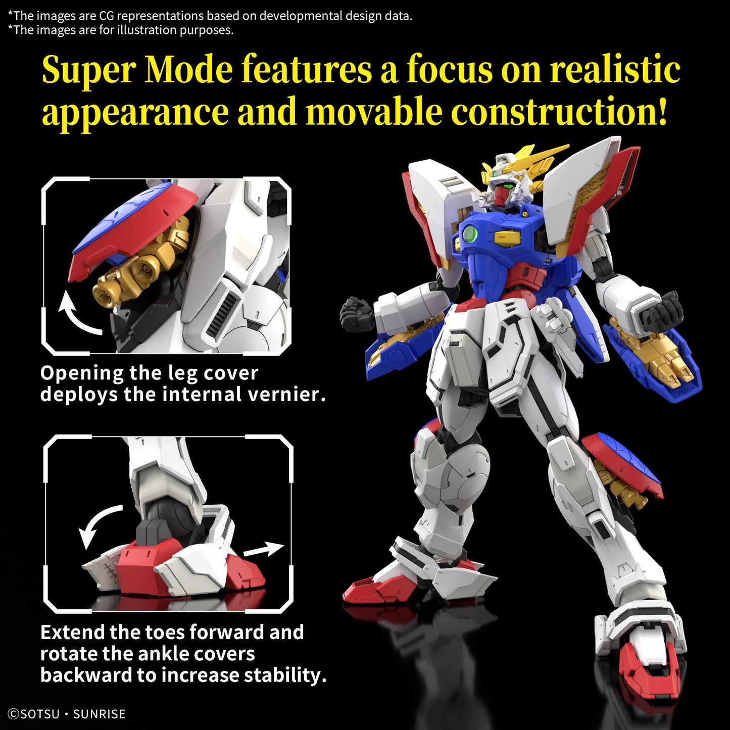 Gundam - RG 1/144 Shining Gundam - Gunpla