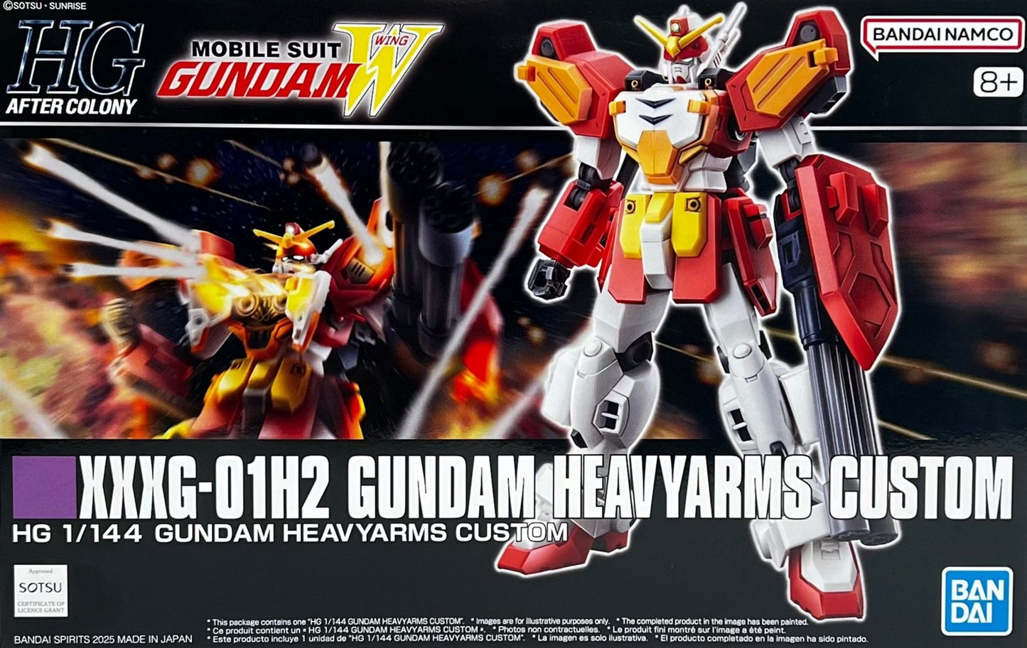 Gundam - HG 1/144 XXXG-01H2 Gundam Heavyarms Custom - Gunpla