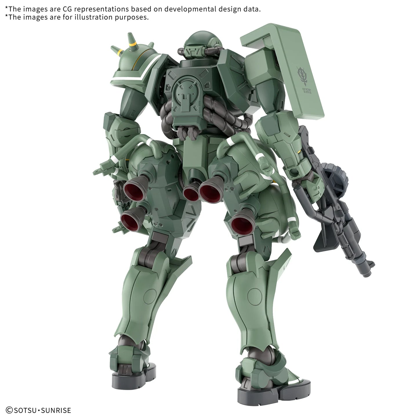 Gundam - HG 1/144 Zaku (GQuuuuuuX Series) - Gunpla
