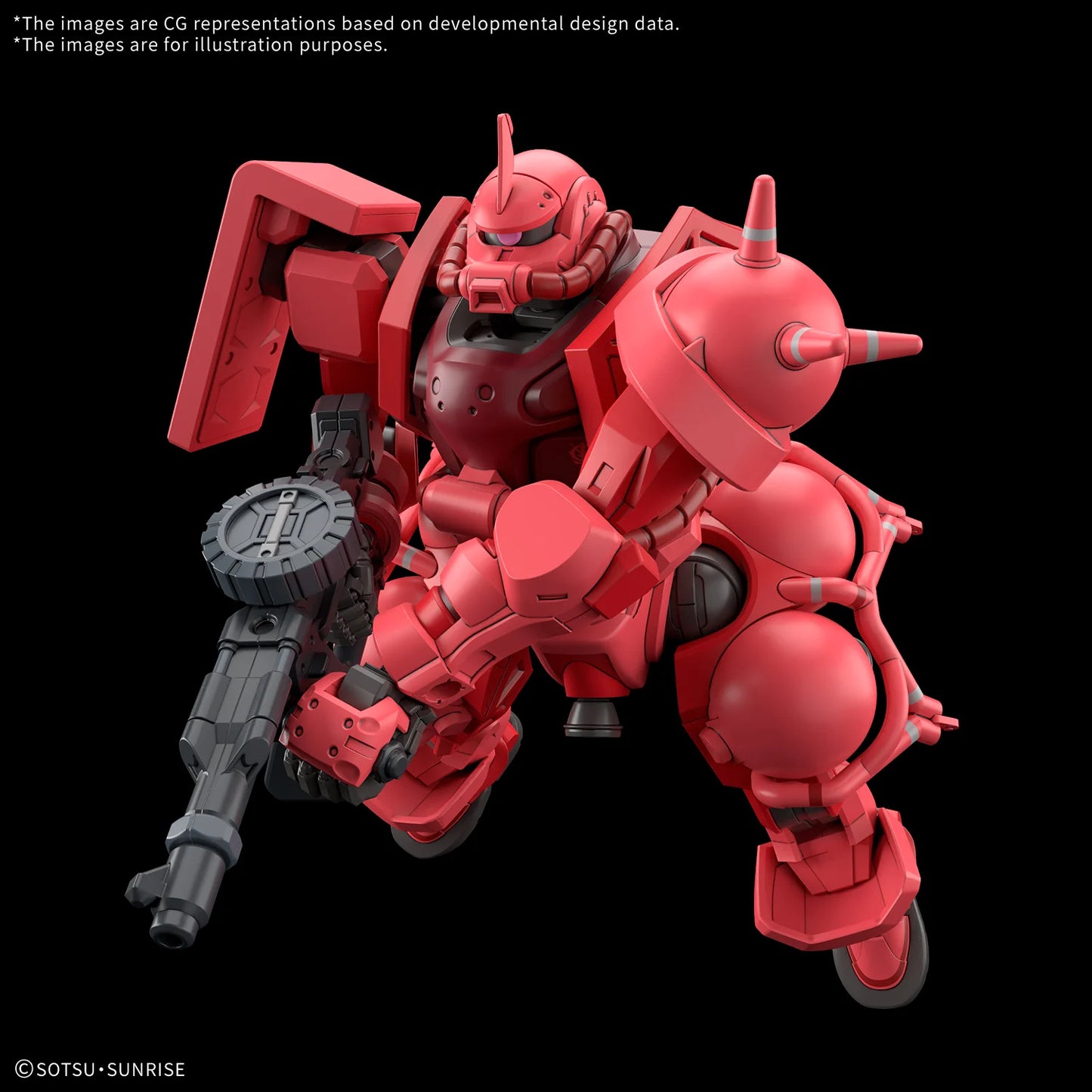 Gundam - HG 1/144 Char's Zaku (GQuuuuuuX Series) - Gunpla