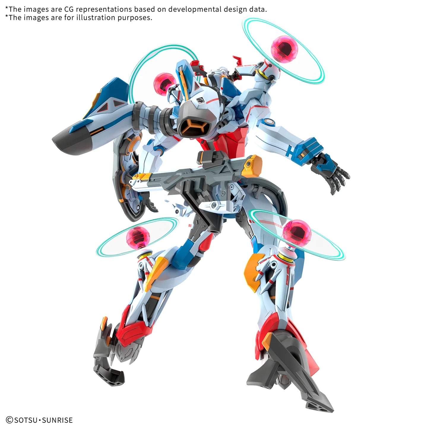 Gundam -  HG 1/144 GQuuuuuuX (Endymion Unit Awakened) - Gunpla